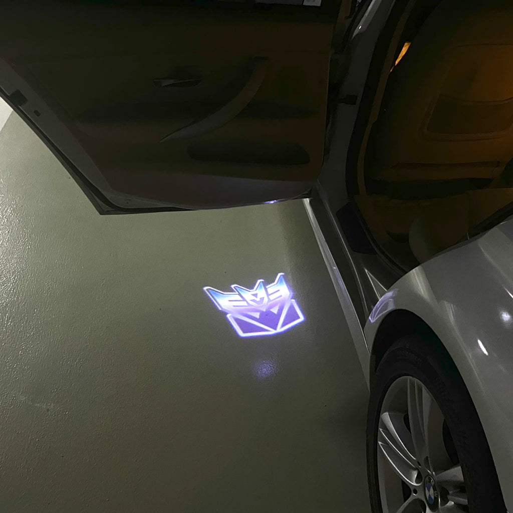 Transformers Logo door lights Nr.252  (quantity 1 = 2 Logo Films /2 door lights）Movie Series Logo