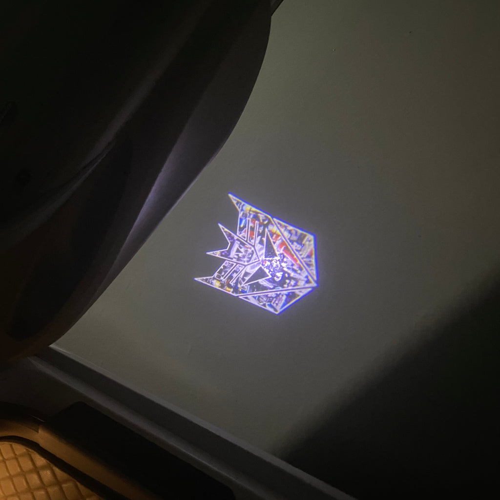 Transformers Logo door lights Nr.264  (quantity 1 = 2 Logo Films /2 door lights）Movie Series Logo