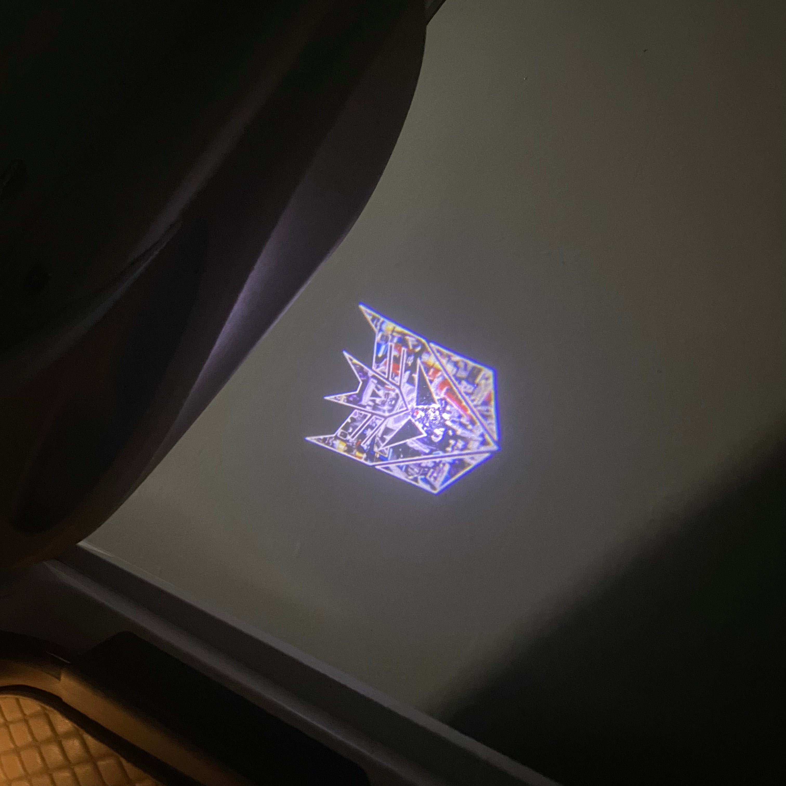 Transformers Logo door lights Nr.264  (quantity 1 = 2 Logo Films /2 door lights）Movie Series Logo