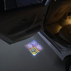 Czech Republic  Česká republika    National Flag  logo door lights (quantity 1 = 1 sets / 2 logo film /  Can replace of lights  other logos )