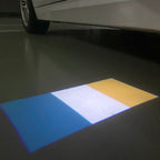 Republic of Ireland  National Flag  logo door lights (quantity 1 = 1 sets / 2 logo film /  Can replace of lights  other logos )