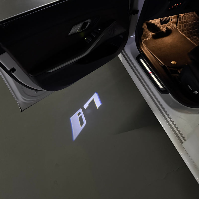 BMW i7   LOGO PROJECTOT LIGHTS Nr.600x80