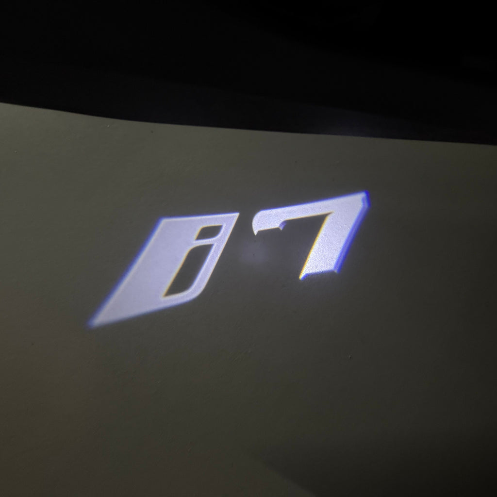 BMW i7  LOGO PROJECTOT LIGHTS (quantity 1 = 1 sets/2 door lights)Nr.bmw00362