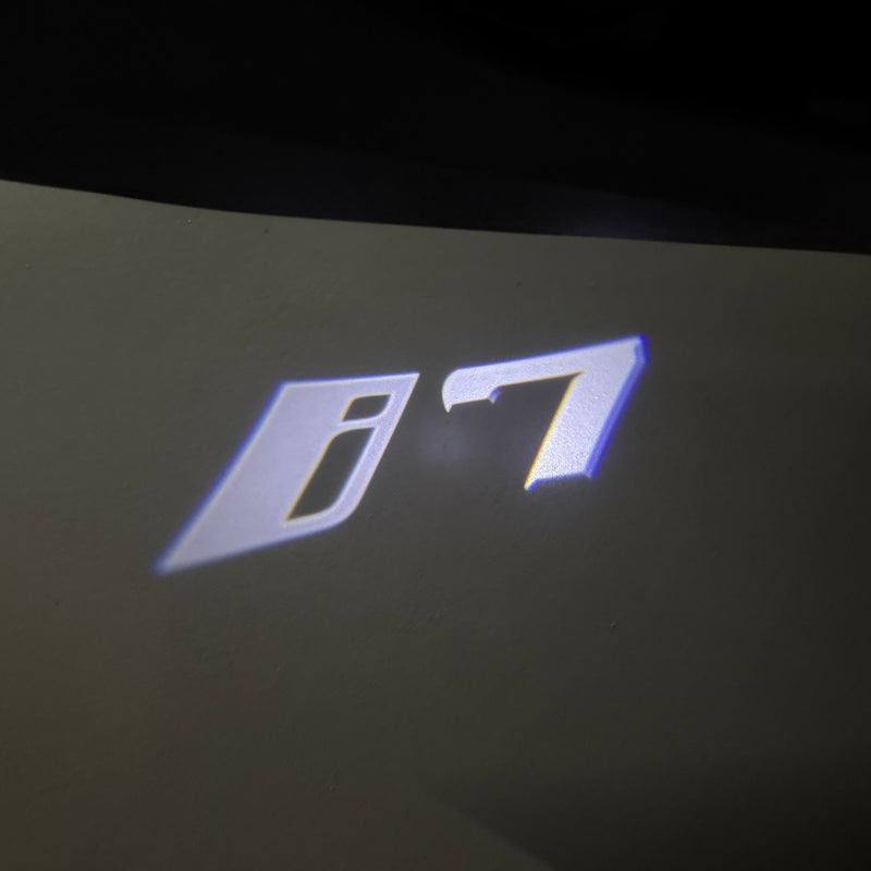 BMW i7   LOGO PROJECTOT LIGHTS Nr.600x80