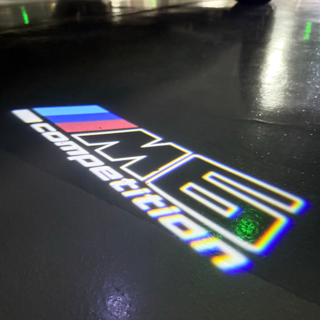 BMW 6 SERIES M6   LOGO PROJECTOT LIGHTS (quantity 1 = 1 sets/2 door lights)Nr.bmw00284