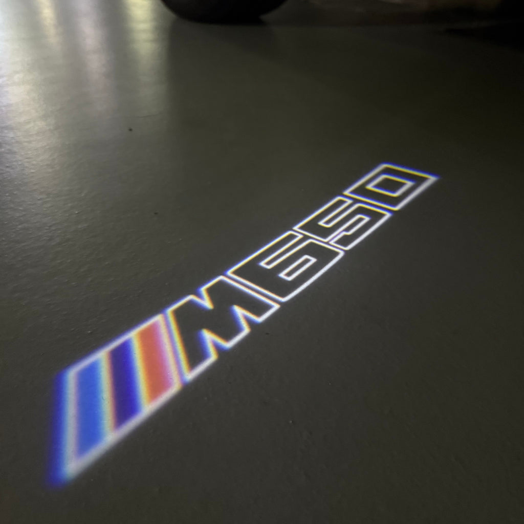 BMW 6 SERIES M650   LOGO PROJECTOT LIGHTS (quantity 1 = 1 sets/2 door lights)Nr.bmw00274