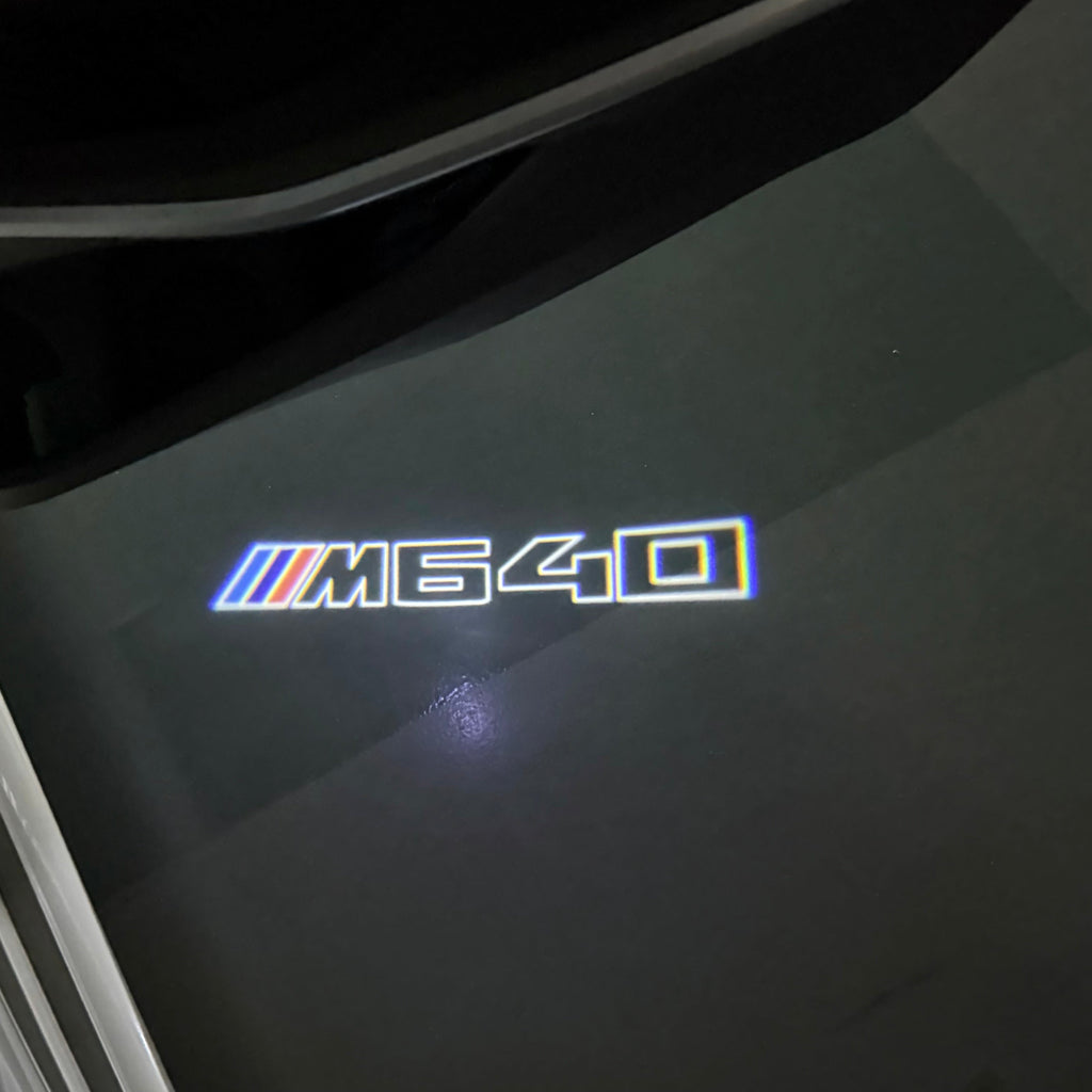 BMW 6 SERIES M640   LOGO PROJECTOT LIGHTS (quantity 1 = 1 sets/2 door lights)Nr.bmw00279