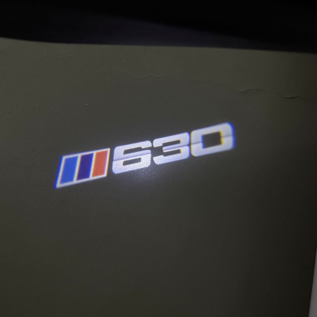 BMW 6 SERIES 630  LOGO PROJECTOT LIGHTS (quantity 1 = 1 sets/2 door lights)Nr.bmw00276
