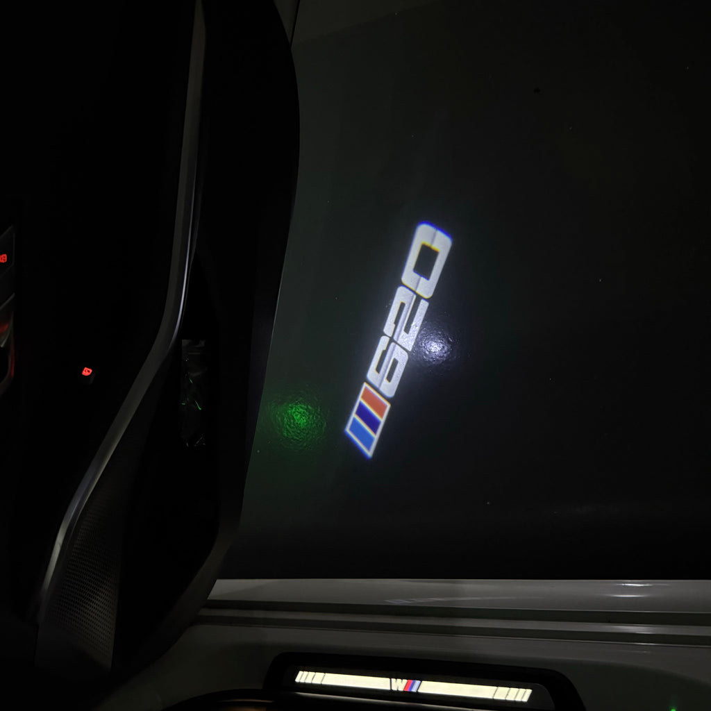 BMW 6 SERIES 620   LOGO PROJECTOT LIGHTS (quantity 1 = 1 sets/2 door lights)Nr.bmw00283