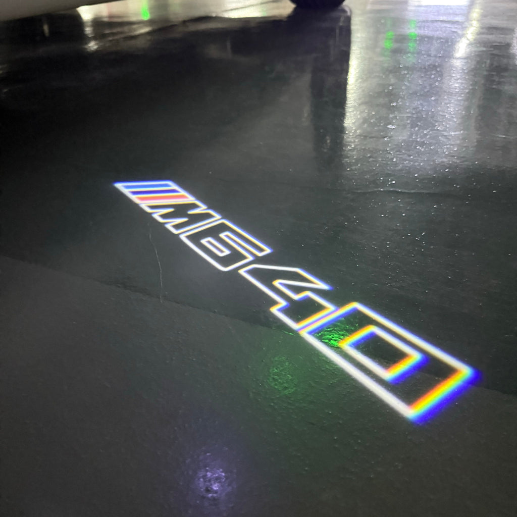 BMW 6 SERIES M640   LOGO PROJECTOT LIGHTS (quantity 1 = 1 sets/2 door lights)Nr.bmw00279