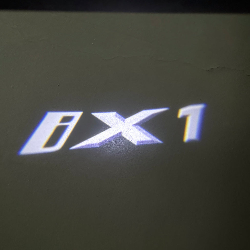 BMW iX1  LOGO PROJECTOT LIGHTS Nr.600x127