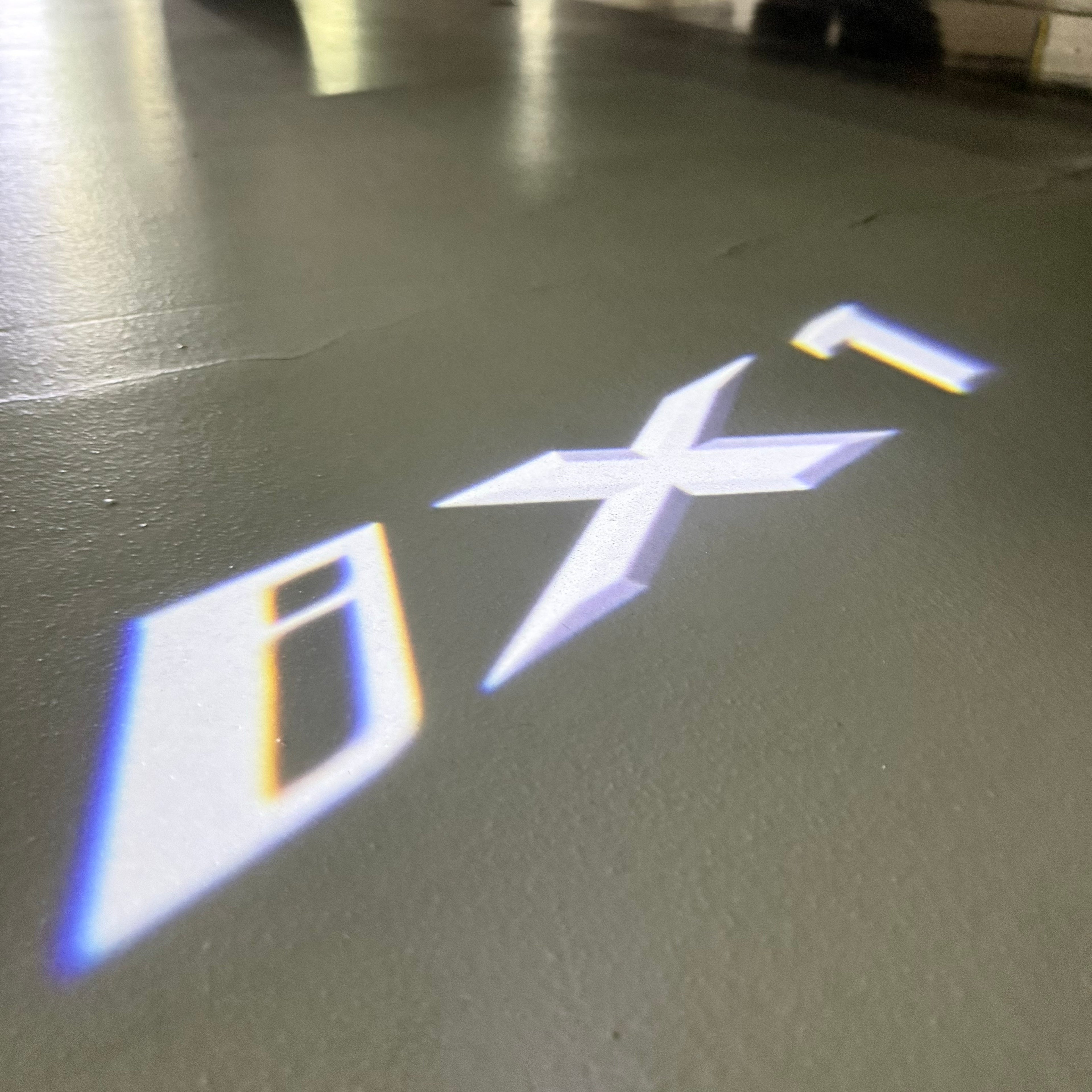 BMW iX1  LOGO PROJECTOT LIGHTS Nr.600x127