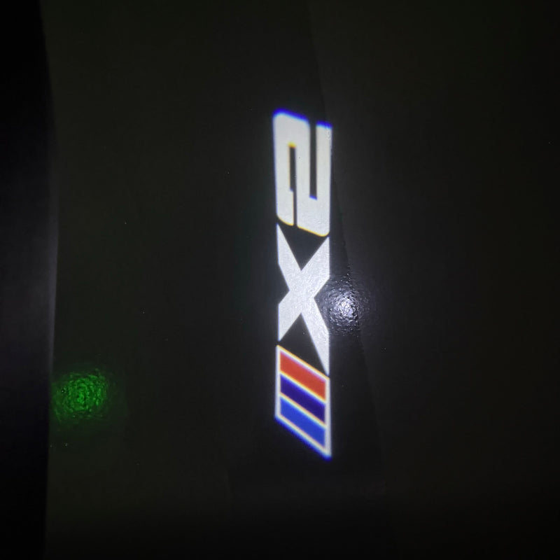 BMW  X2  LOGO PROJECTOT LIGHTS Nr.600X202