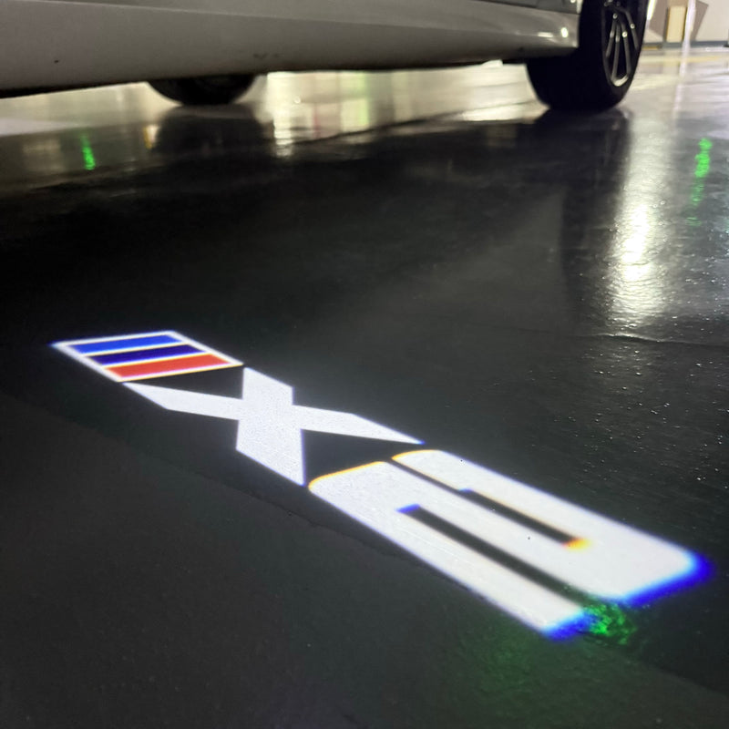 BMW  X2  LOGO PROJECTOT LIGHTS Nr.600X202