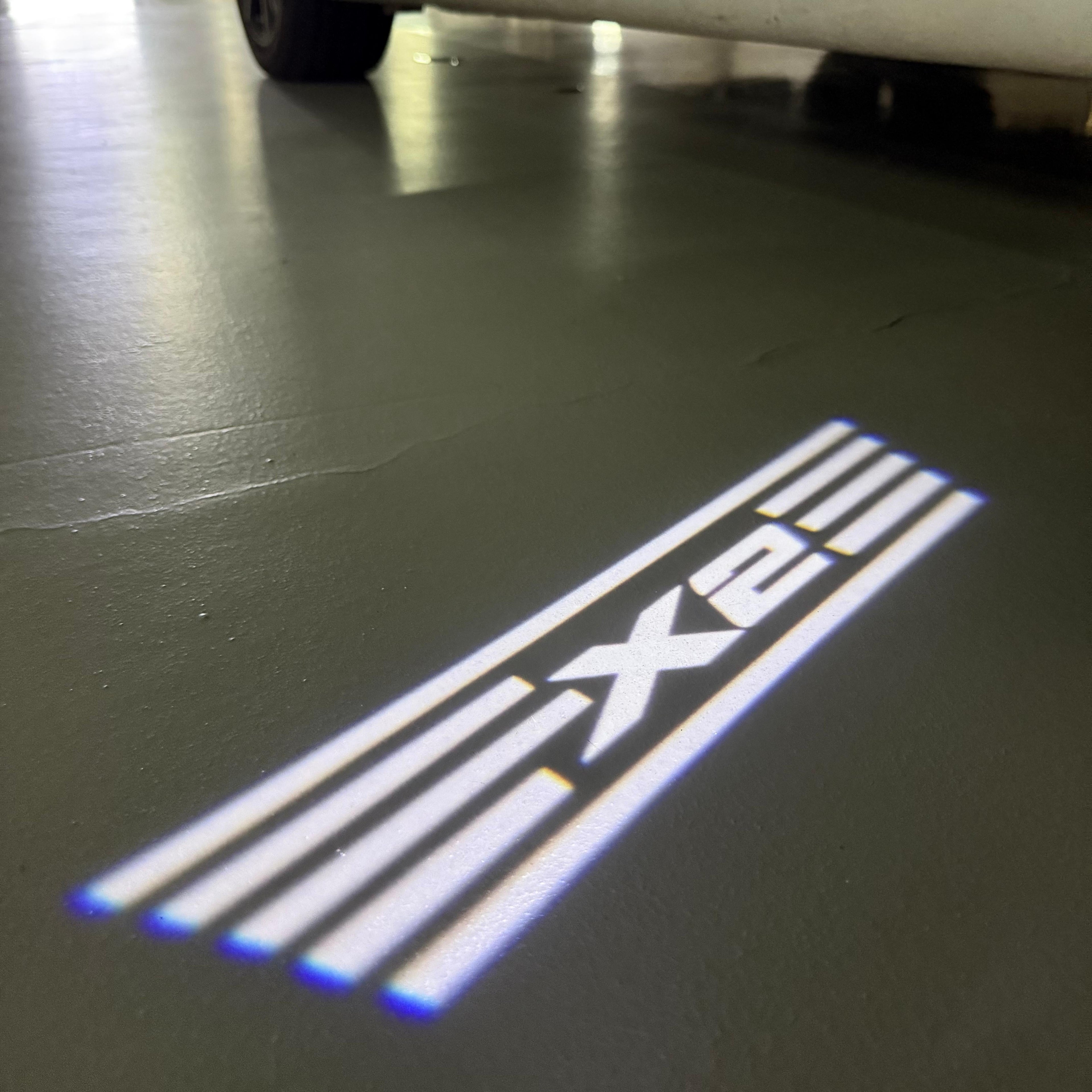 BMW X2  LOGO PROJECTOT LIGHTS (quantity 1 = 1 sets/2 door lights)Nr.bmw0065