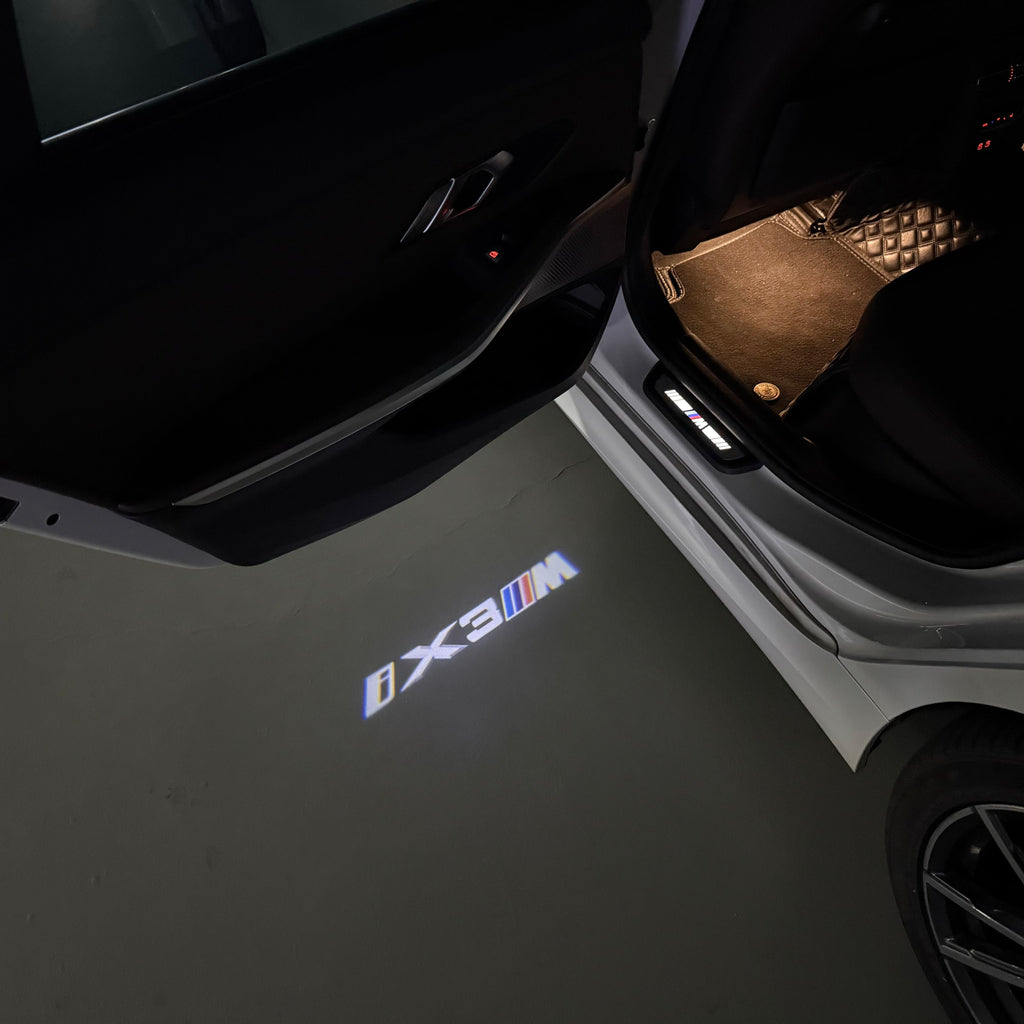 BMW iX3 M  LOGO PROJECTOT LIGHTS (quantity 1 = 1 sets/2 door lights)Nr.bmw00338