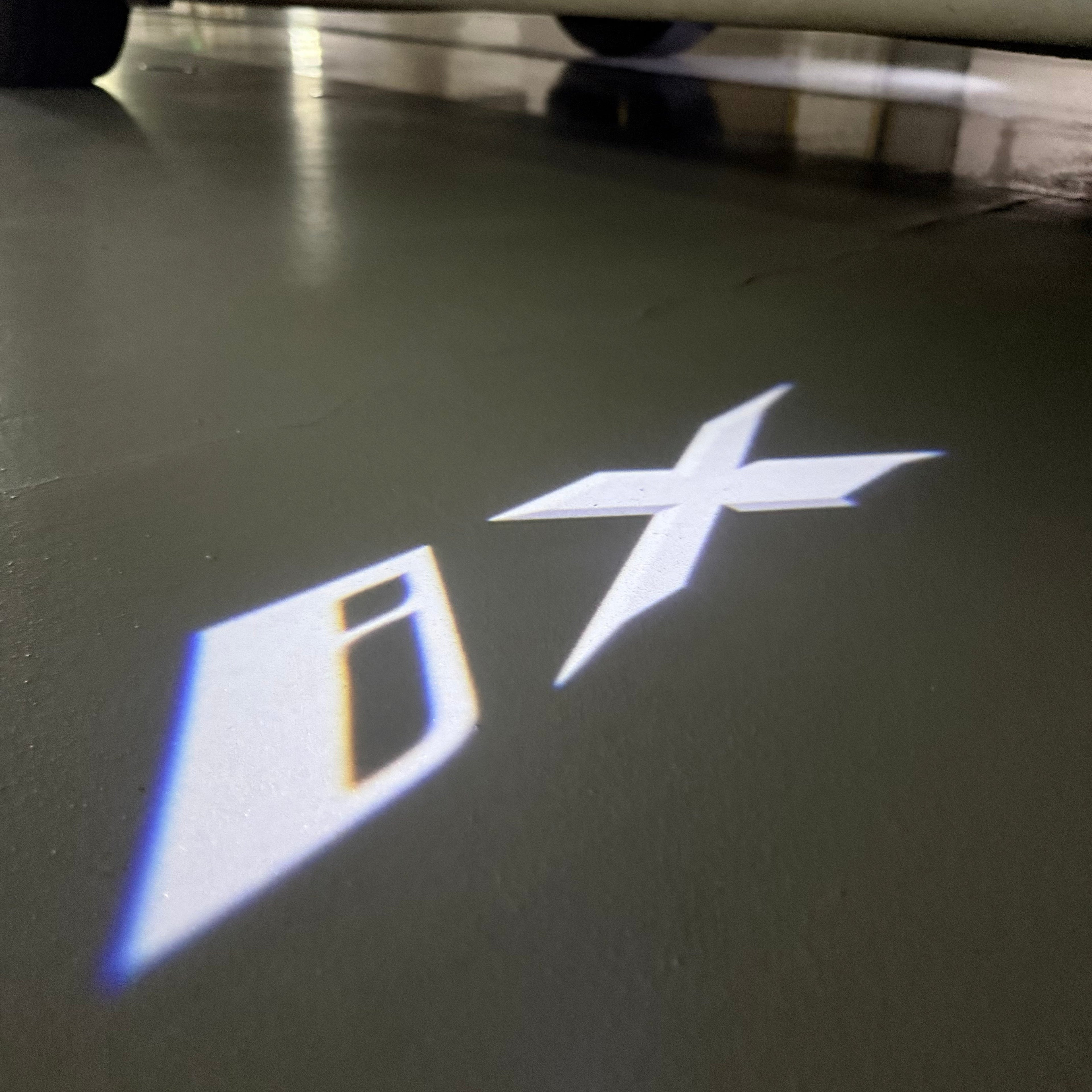 BMW iX  LOGO PROJECTOT LIGHTS (quantity 1 = 1 sets/2 door lights)Nr.bmw00357