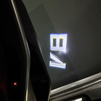 BMW V8  LOGO PROJECTOT LIGHTS (quantity 1 = 1 sets/2 door lights)Nr.bmw0090