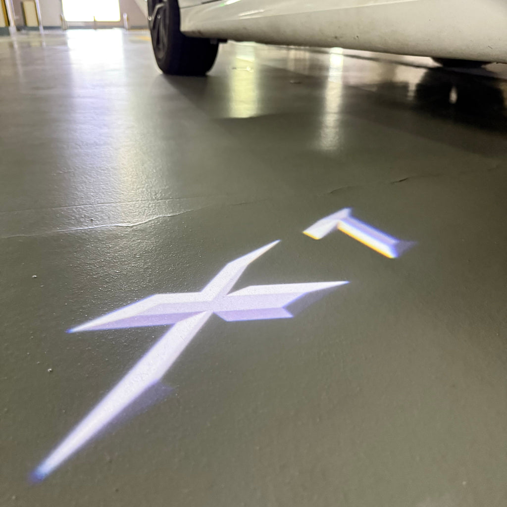 BMW X1  LOGO PROJECTOT LIGHTS (quantity 1 = 1 sets/2 door lights) Nr.BMW006