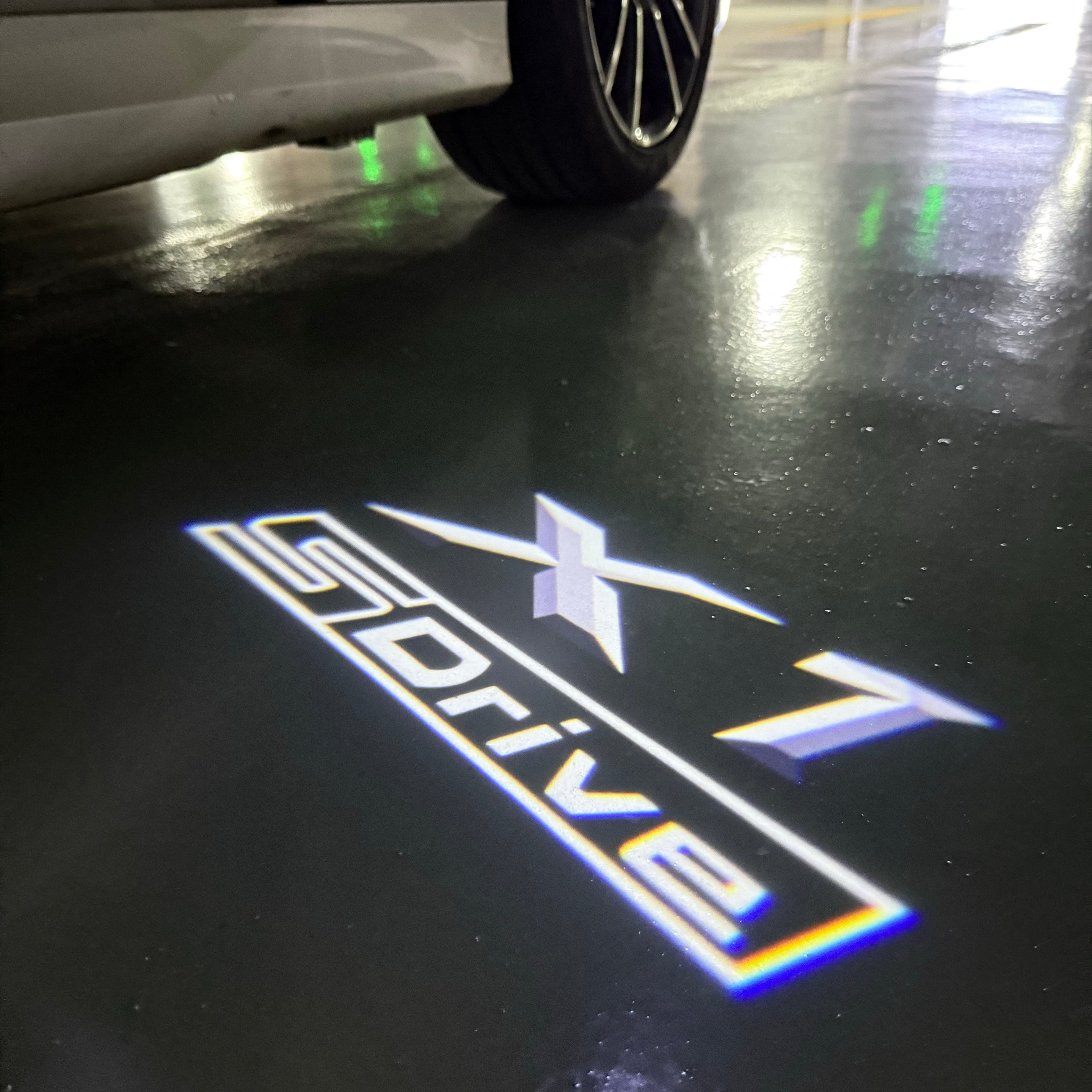 BMW X1 S Drive   LOGO PROJECTOT LIGHTS (quantity 1 = 1 sets/2 door lights) Nr.bmw005