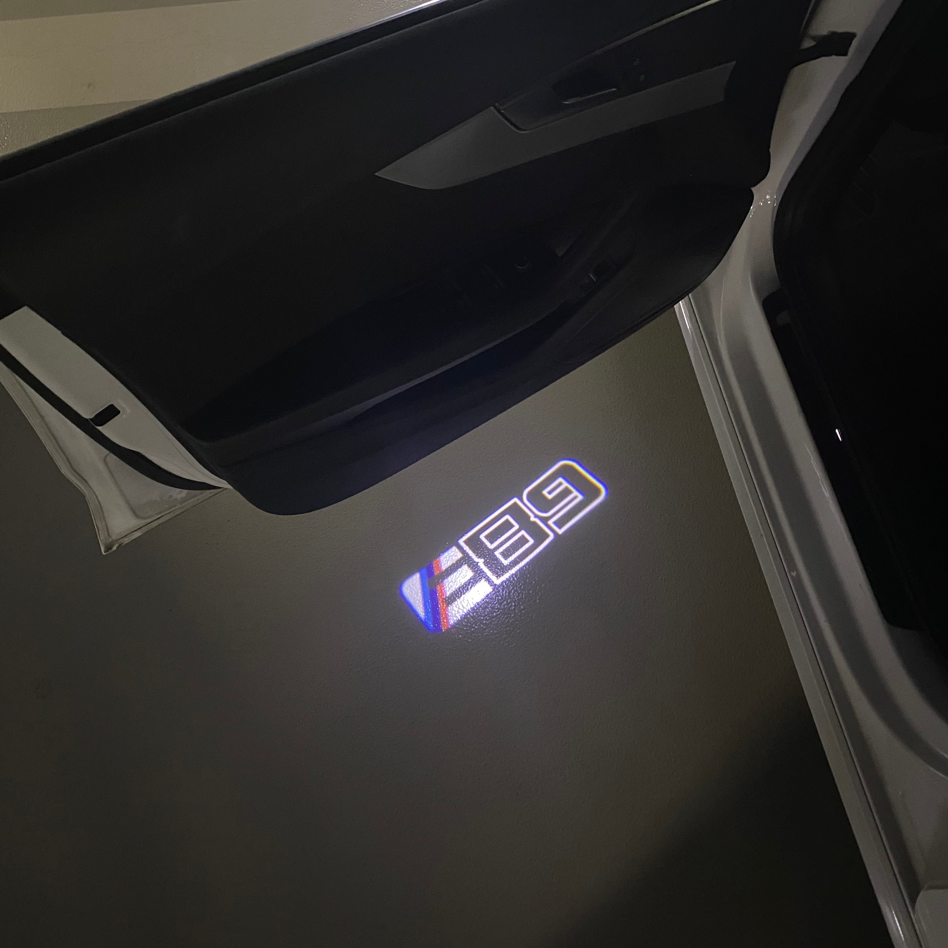 BMW Z4 E89  LOGO PROJECTOT LIGHTS (quantity 1 = 1 sets/2 door lights)Nr.bmw00149