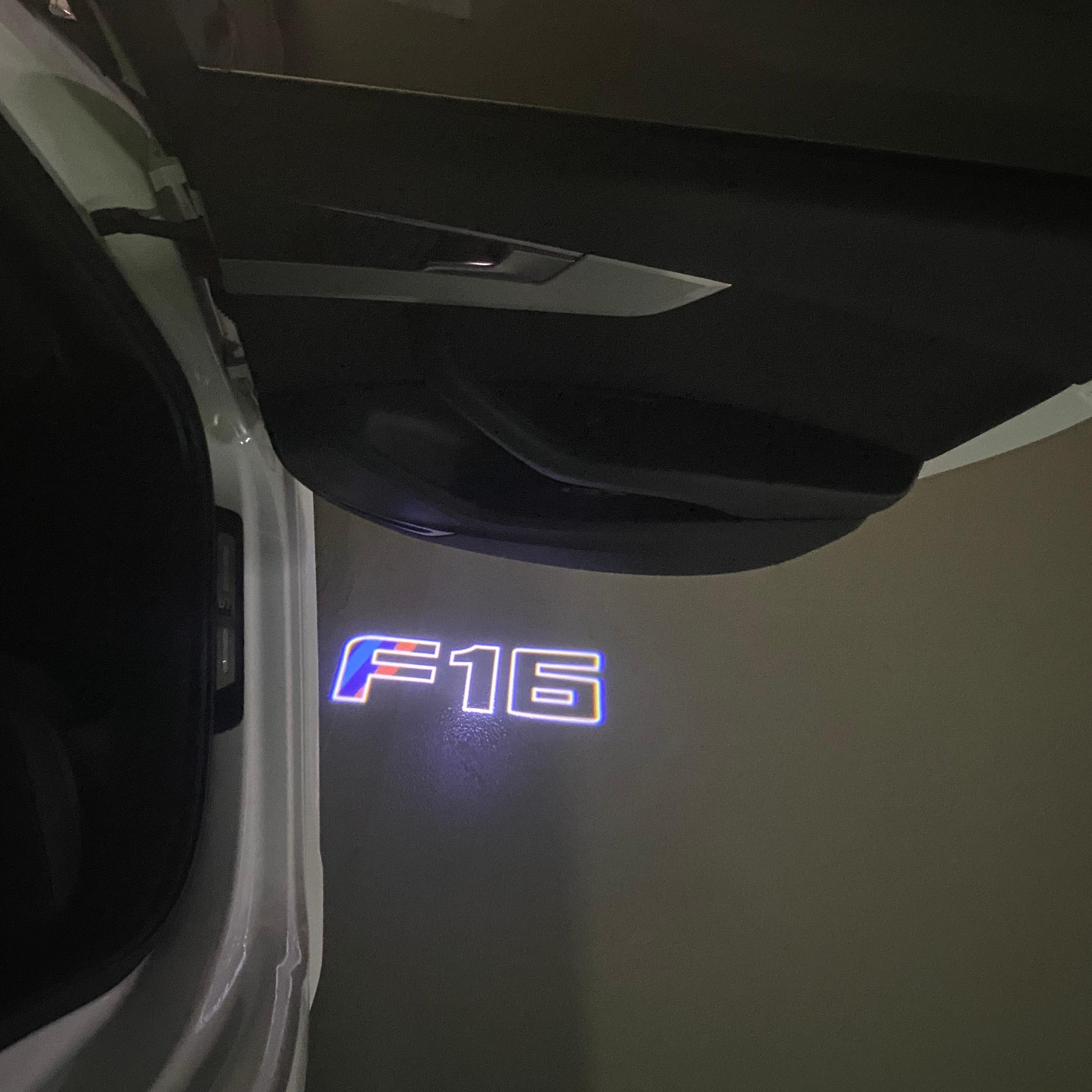 BMW X6 / X6M F16   LOGO PROJECTOT LIGHTS (quantity 1 = 1 sets/2 door lights)Nr.bmw0067