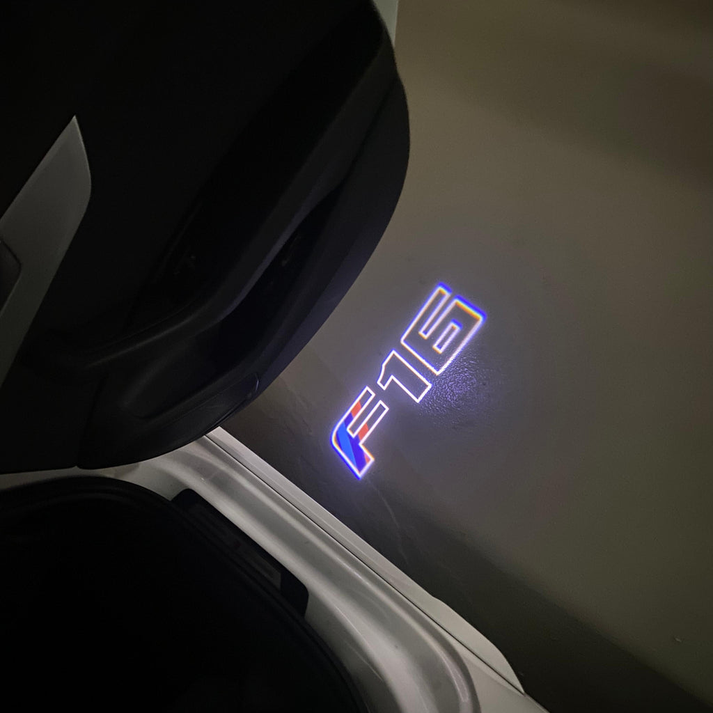 BMW X6 / X6M F16   LOGO PROJECTOT LIGHTS (quantity 1 = 1 sets/2 door lights)Nr.bmw0067
