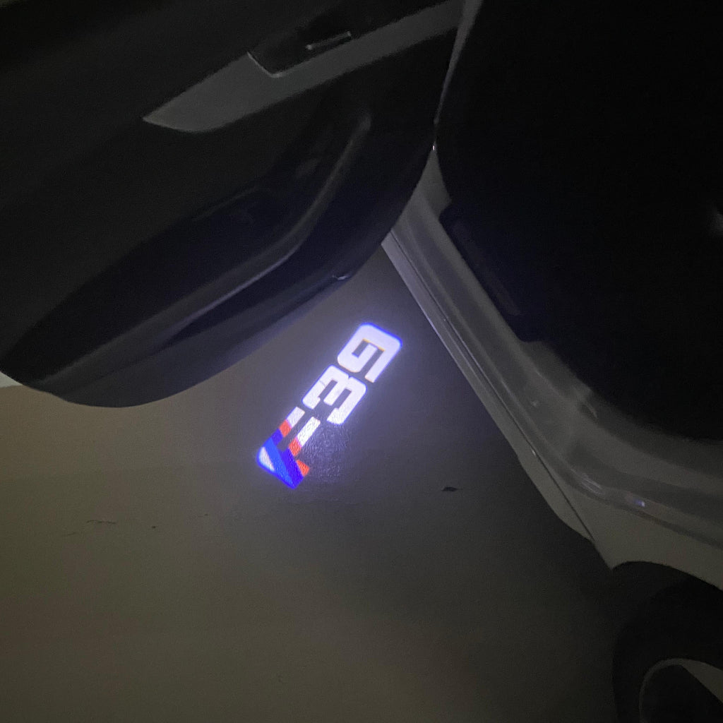 BMW X2 F39  LOGO PROJECTOT LIGHTS (quantity 1 = 1 sets/2 door lights) Nr.bmw0020