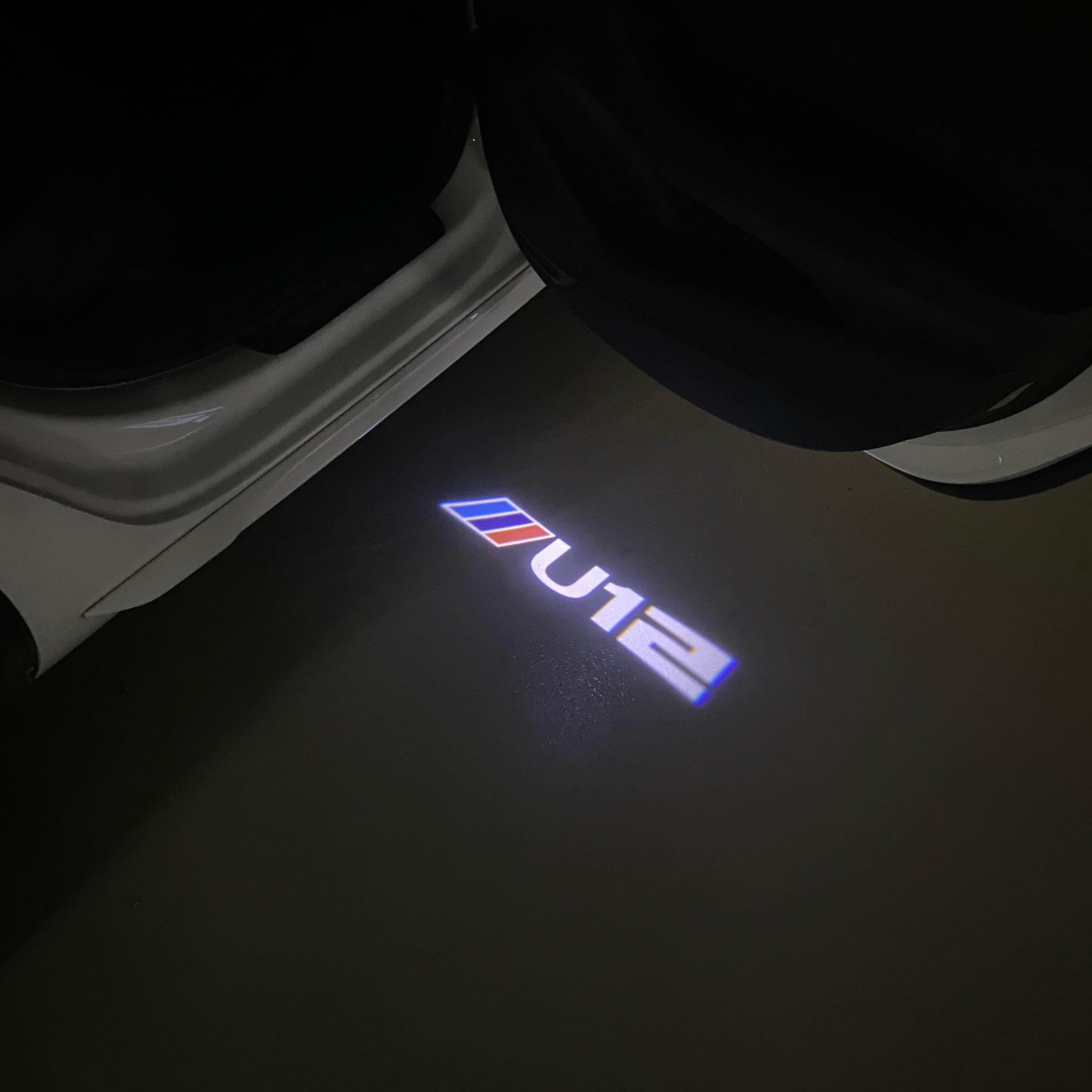 BMW X1 U12  LOGO PROJECTOT LIGHTS (quantity 1 = 1 sets/2 door lights)Nr.bmw00352