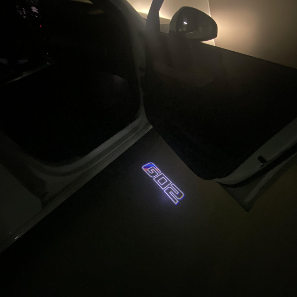 BMW X4 / X4M G02  LOGO PROJECTOT LIGHTS (quantity 1 = 1 sets/2 door lights) Nr.BMW420