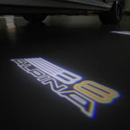ALPINA B8  LOGO PROJECTOT LIGHTS  (quantity 1 = 1 sets/2 door lights) Nr.07A40