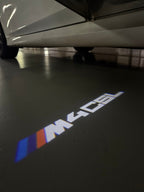 BMW 4  SERIES M4   LOGO PROJECTOT LIGHTS (quantity 1 = 1 sets/2 door lights)Nr.bmw00208