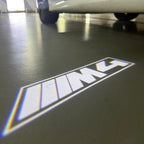 BMW  4  SERIES M4  LOGO PROJECTOT LIGHTS (quantity 1 = 1 sets/2 door lights)Nr.bmw00193
