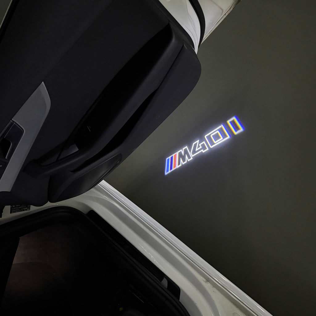 BMW Z4 M40  LOGO PROJECTOT LIGHTS (quantity 1 = 1 sets/2 door lights)Nr.bmw00150