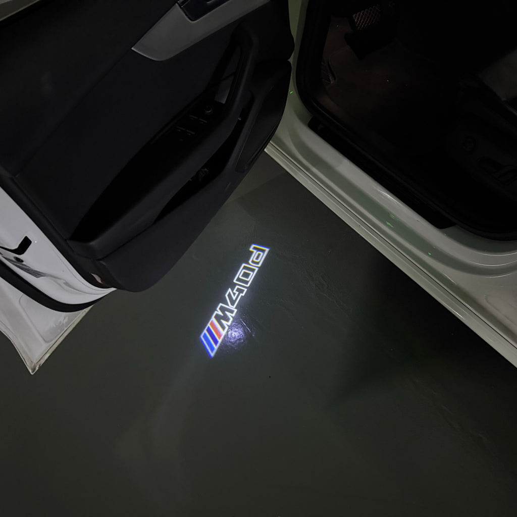BMW Z4 M40 d LOGO PROJECTOT LIGHTS (quantity 1 = 1 sets/2 door lights)Nr.bmw00142