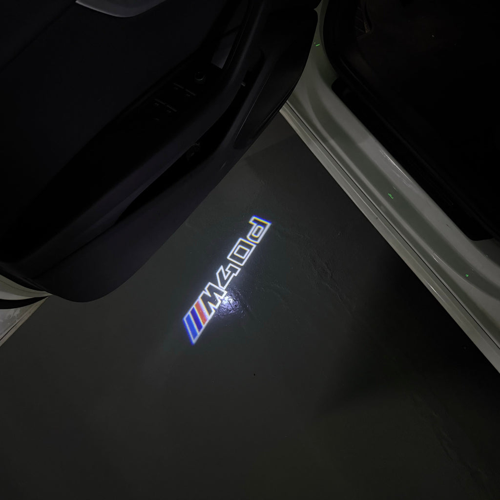 BMW Z4 M40 d LOGO PROJECTOT LIGHTS (quantity 1 = 1 sets/2 door lights)Nr.bmw00142