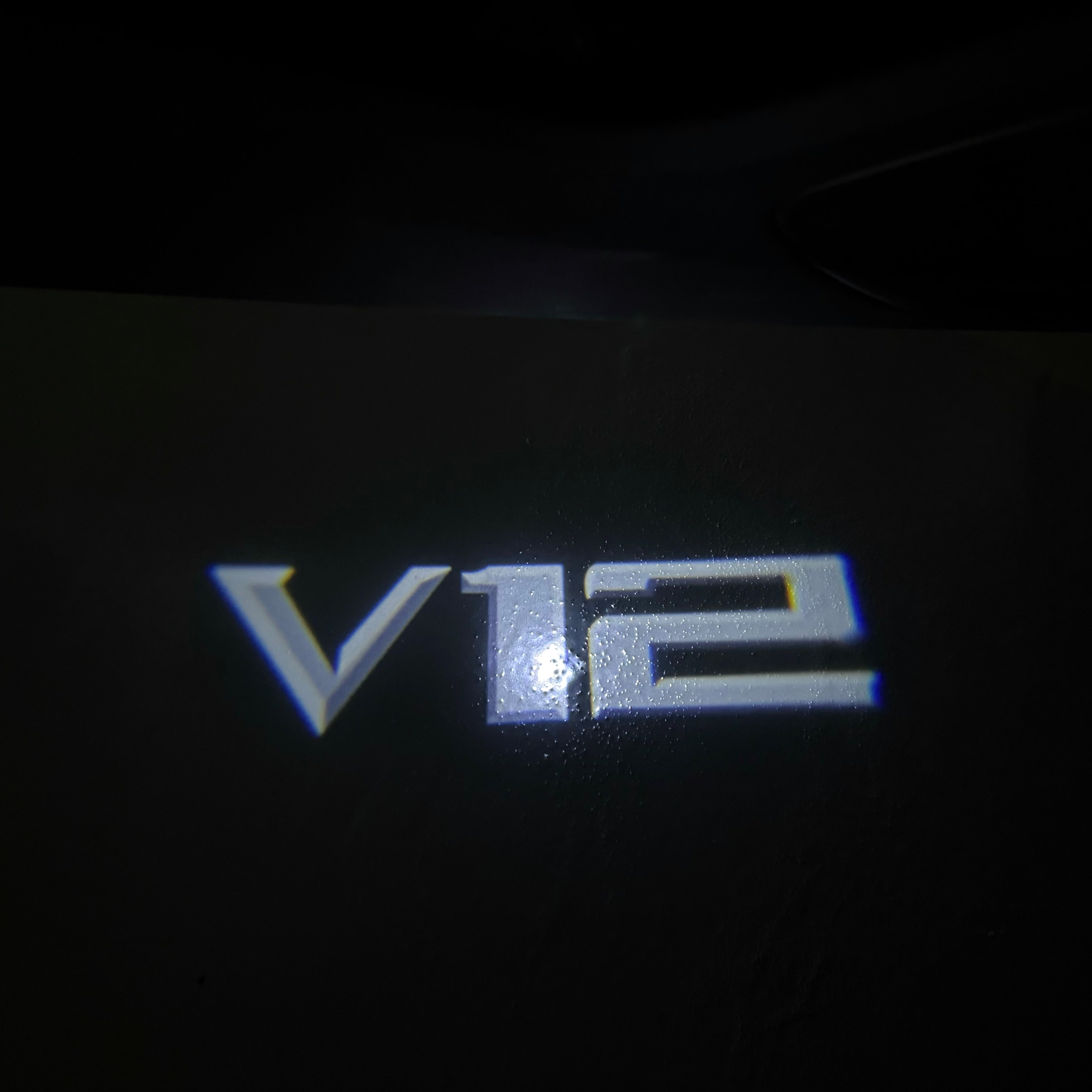 BMW 7 SERIES V12  LOGO PROJECTOT LIGHTS (quantity 1 = 1 sets/2 door lights)Nr.bmw00325