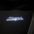 BMW Sportline    LOGO PROJECTOT LIGHTS (quantity 1 = 1 sets/2 door lights)Nr.bmw00368
