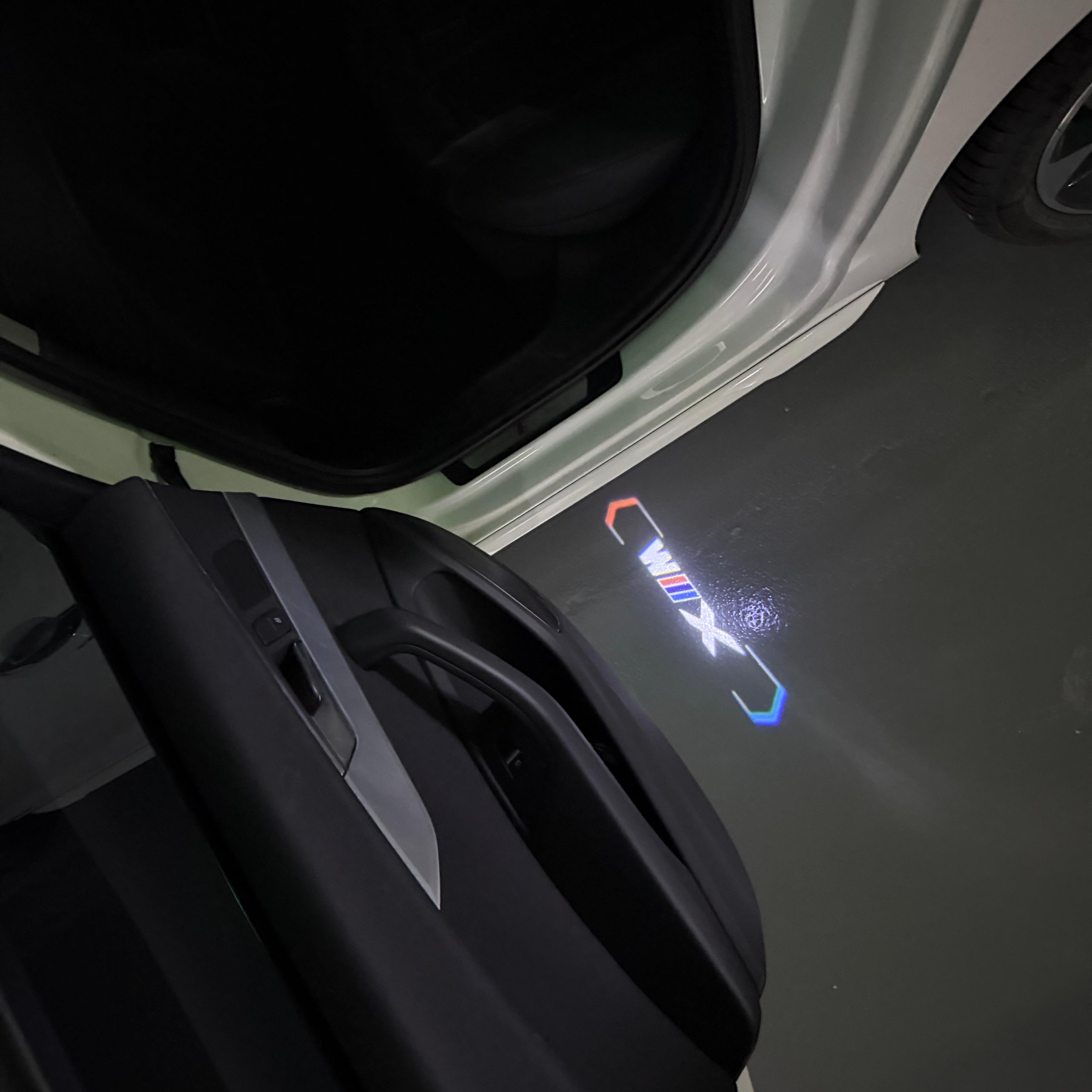 BMW  XM  LOGO PROJECTOT LIGHTS Nr.600x99