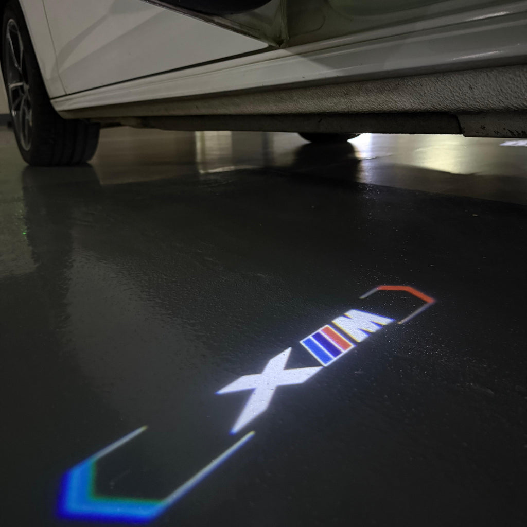 BMW  XM  LOGO PROJECTOT LIGHTS Nr.600x99