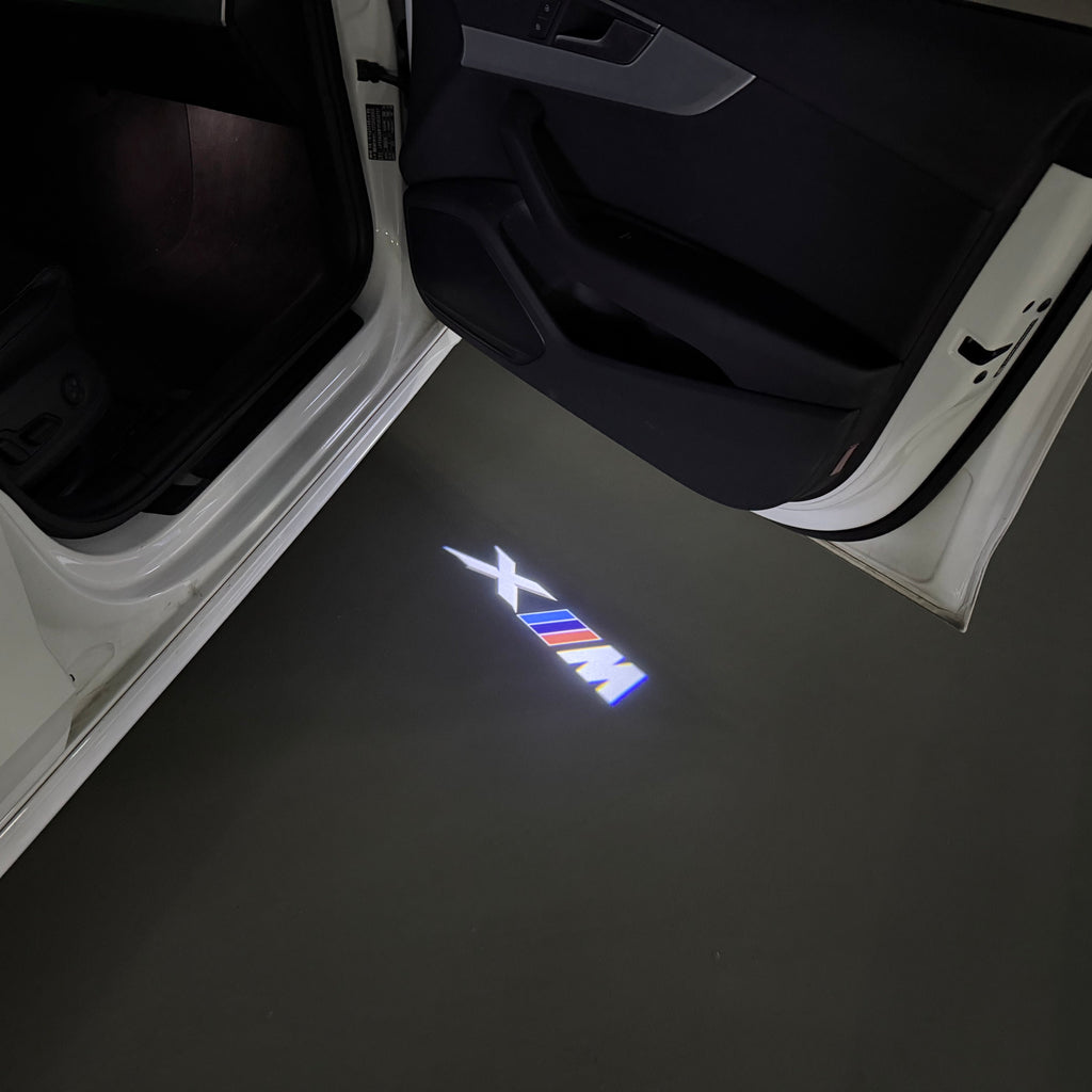 BMW  XM  LOGO PROJECTOT LIGHTS Nr.600x96