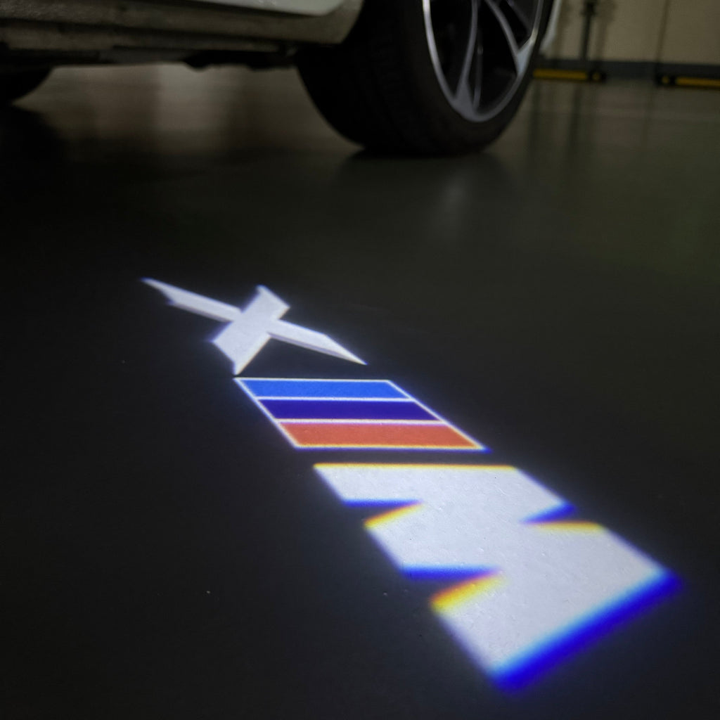 BMW  XM  LOGO PROJECTOT LIGHTS Nr.600x96