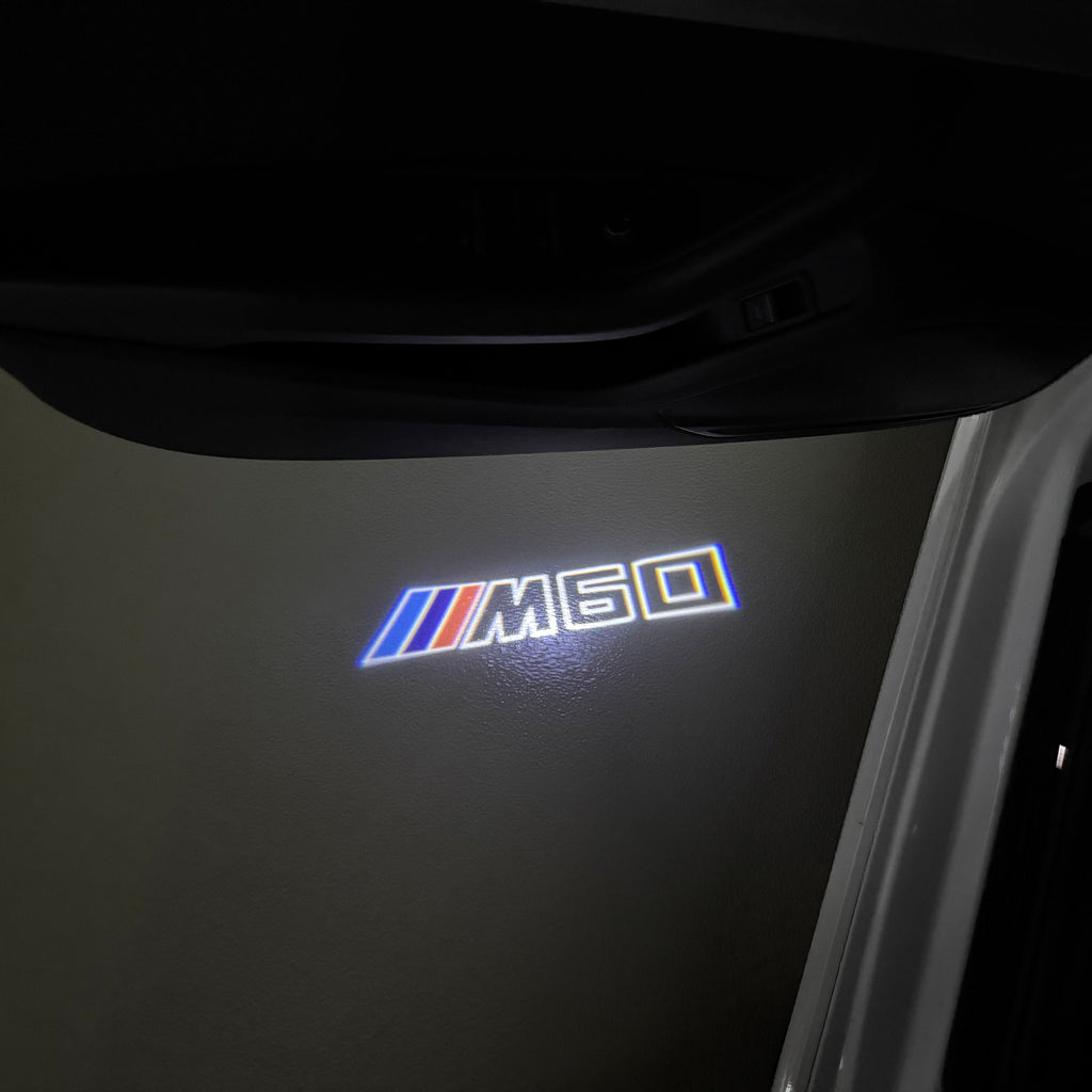 BMW  iX M60 LOGO PROJECTOT LIGHTS (quantity 1 = 1 sets/2 door lights)Nr.bmw00358