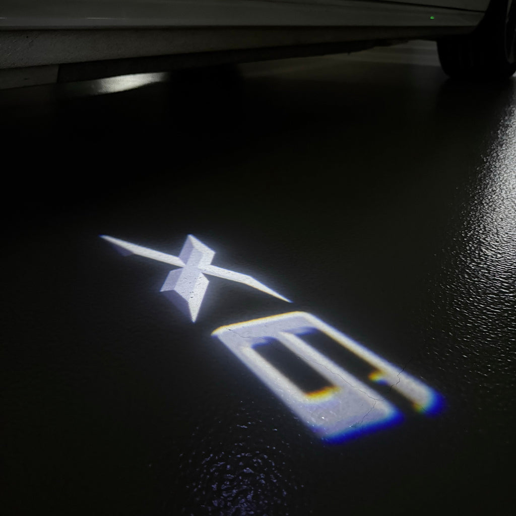 BMW X6  LOGO PROJECTOT LIGHTS (quantity 1 = 1 sets/2 door lights)Nr.bmw0095