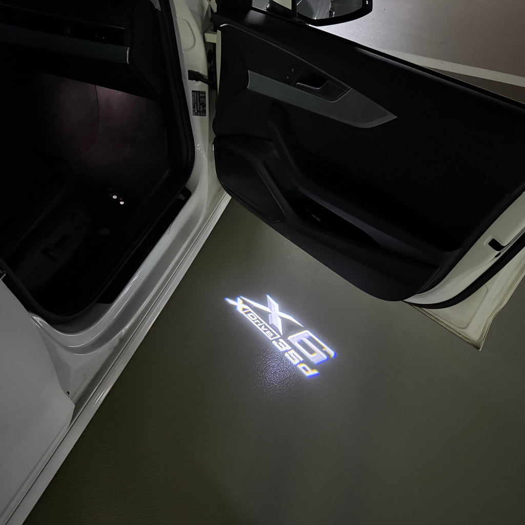 BMW  X6 Xdrive LOGO PROJECTOT LIGHTS (quantity 1 = 1 sets/2 door lights)Nr.bmw0079