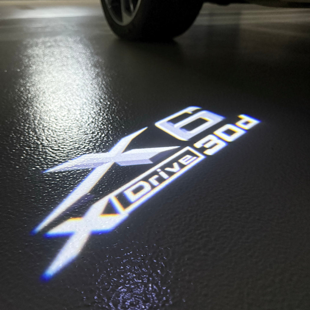 BMW X6 Xdrive  LOGO PROJECTOT LIGHTS (quantity 1 = 1 sets/2 door lights)Nr.bmw0072