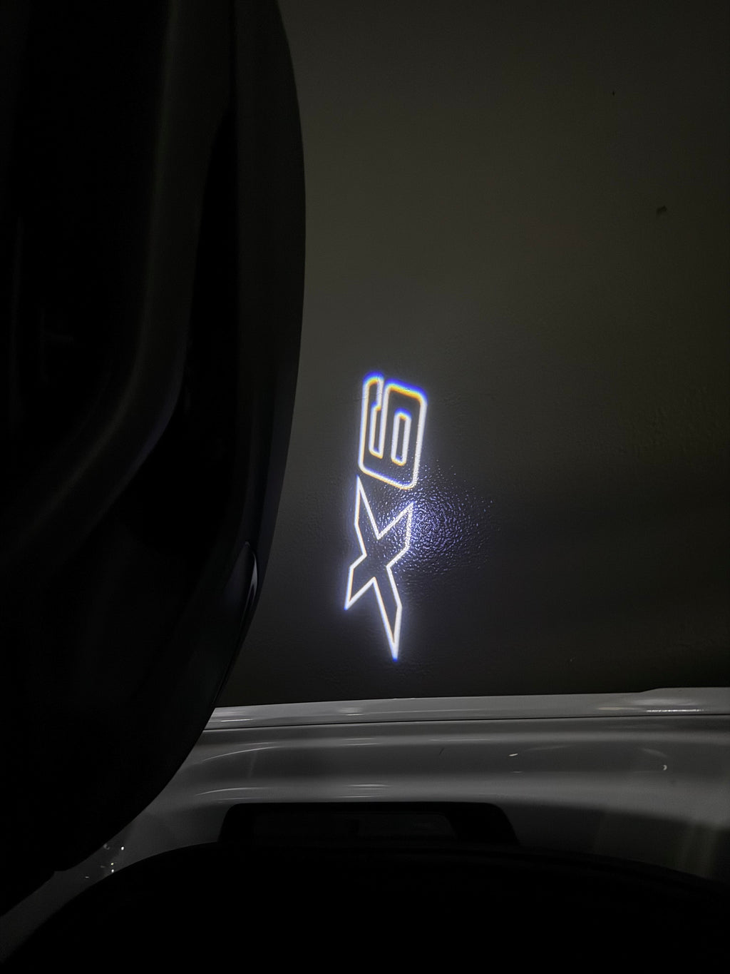 BMW X6  LOGO PROJECTOT LIGHTS (quantity 1 = 1 sets/2 door lights)Nr.bmw0028