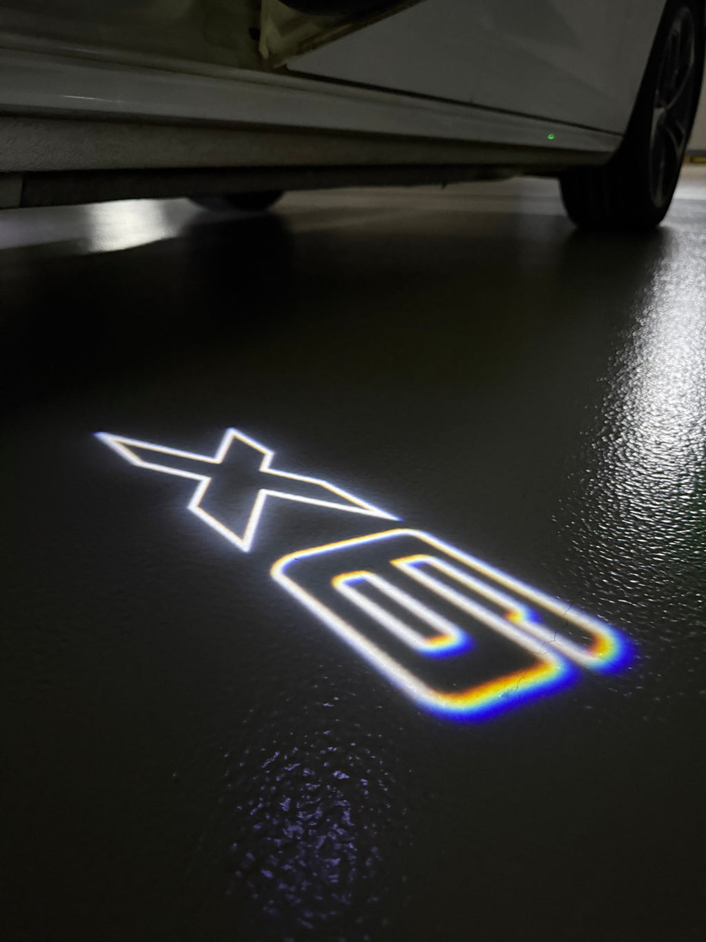 BMW X6  LOGO PROJECTOT LIGHTS (quantity 1 = 1 sets/2 door lights)Nr.bmw0028