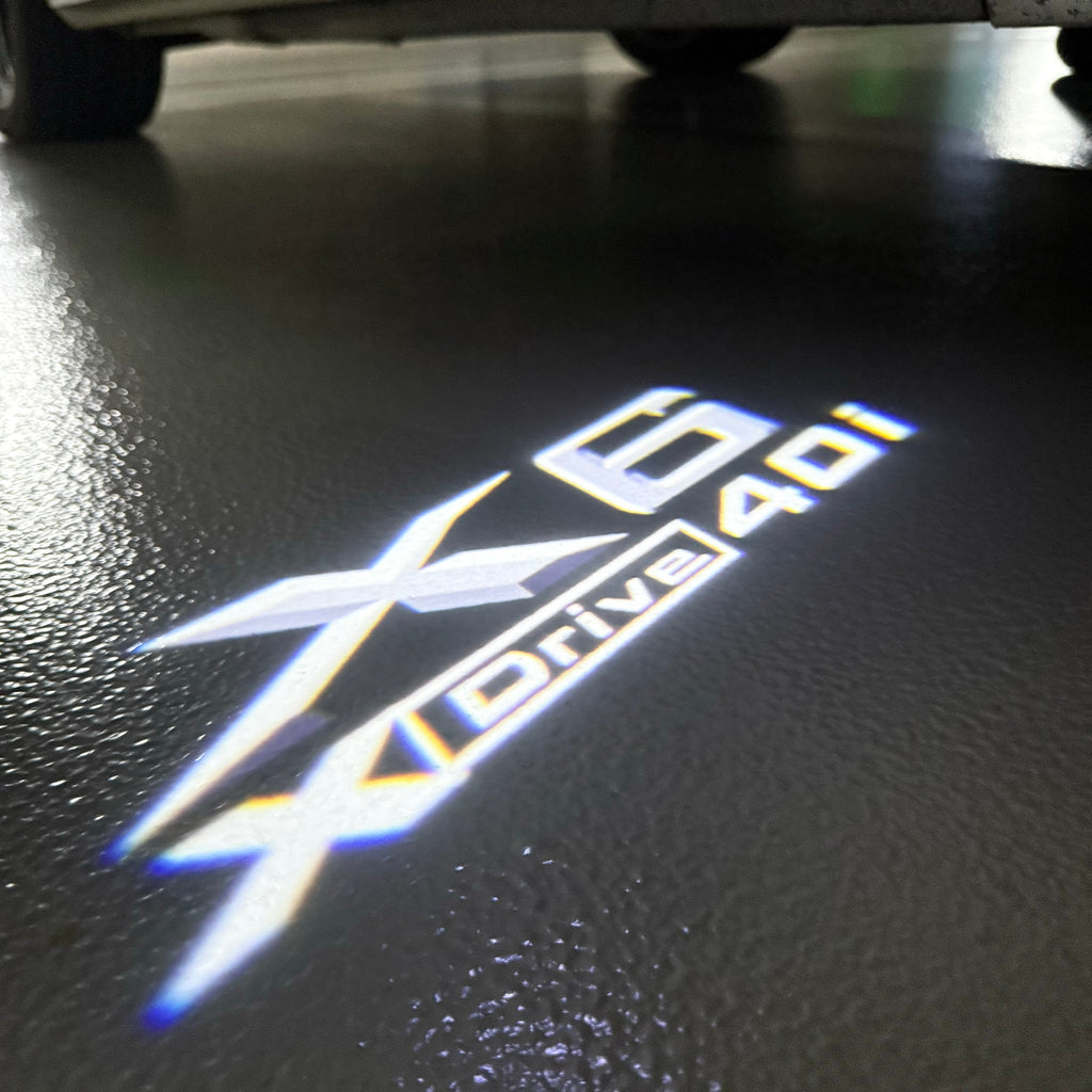 BMW X6 Xdrive  LOGO PROJECTOT LIGHTS (quantity 1 = 1 sets/2 door lights)Nr.bmw0088