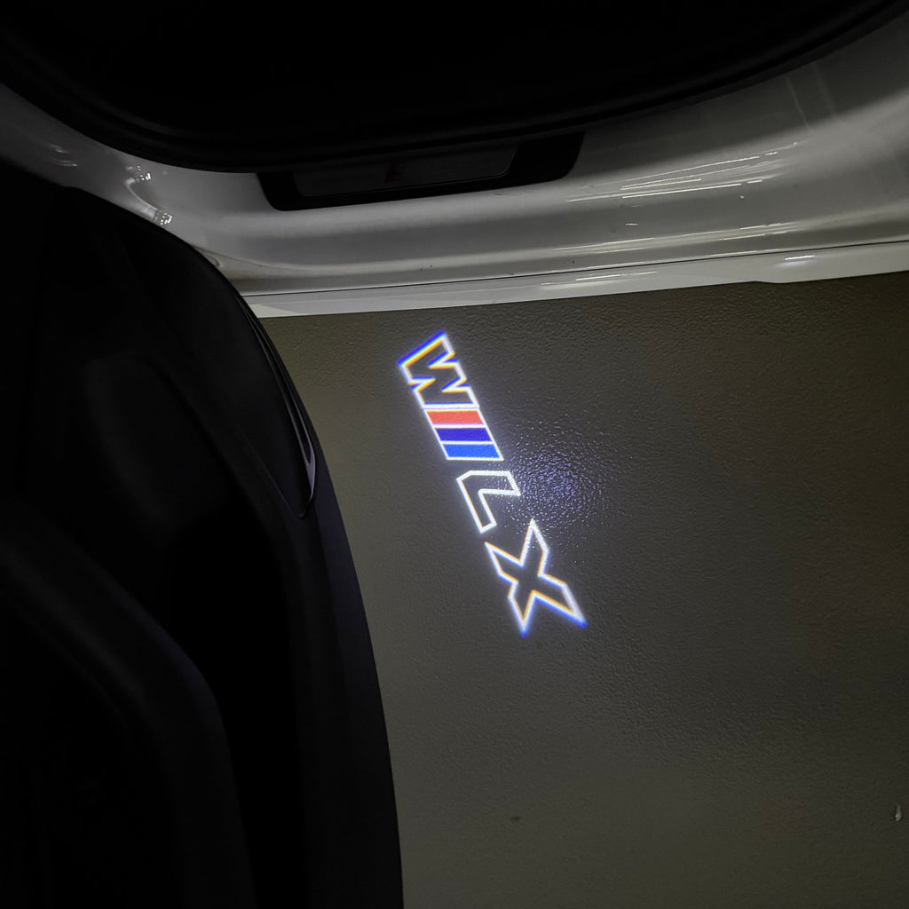 BMW X7M  LOGO PROJECTOT LIGHTS (quantity 1 = 1 sets/2 door lights)Nr.bmw00163